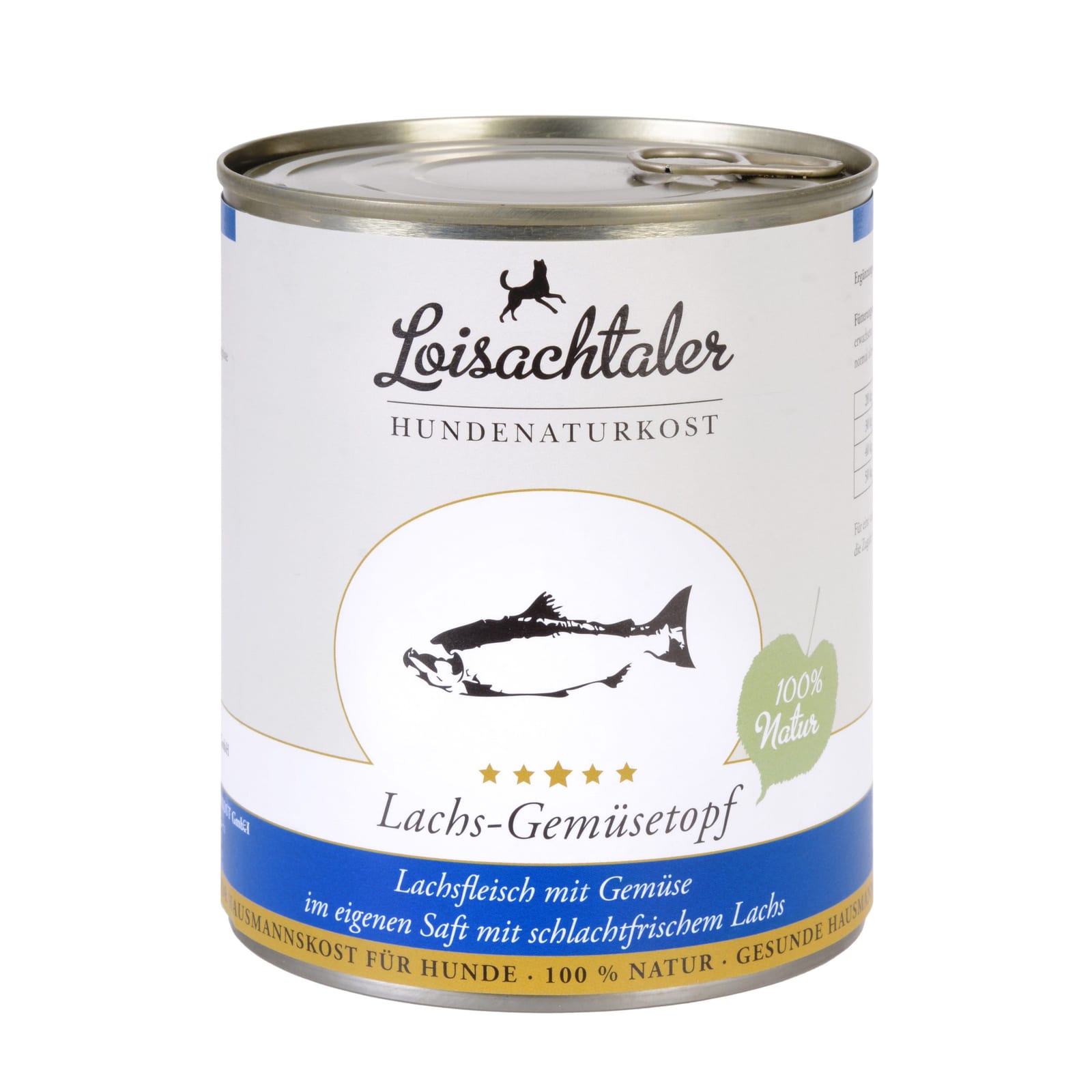 Dose Lachs-Gemüsetopf von Loisachtaler Hundenaturkost