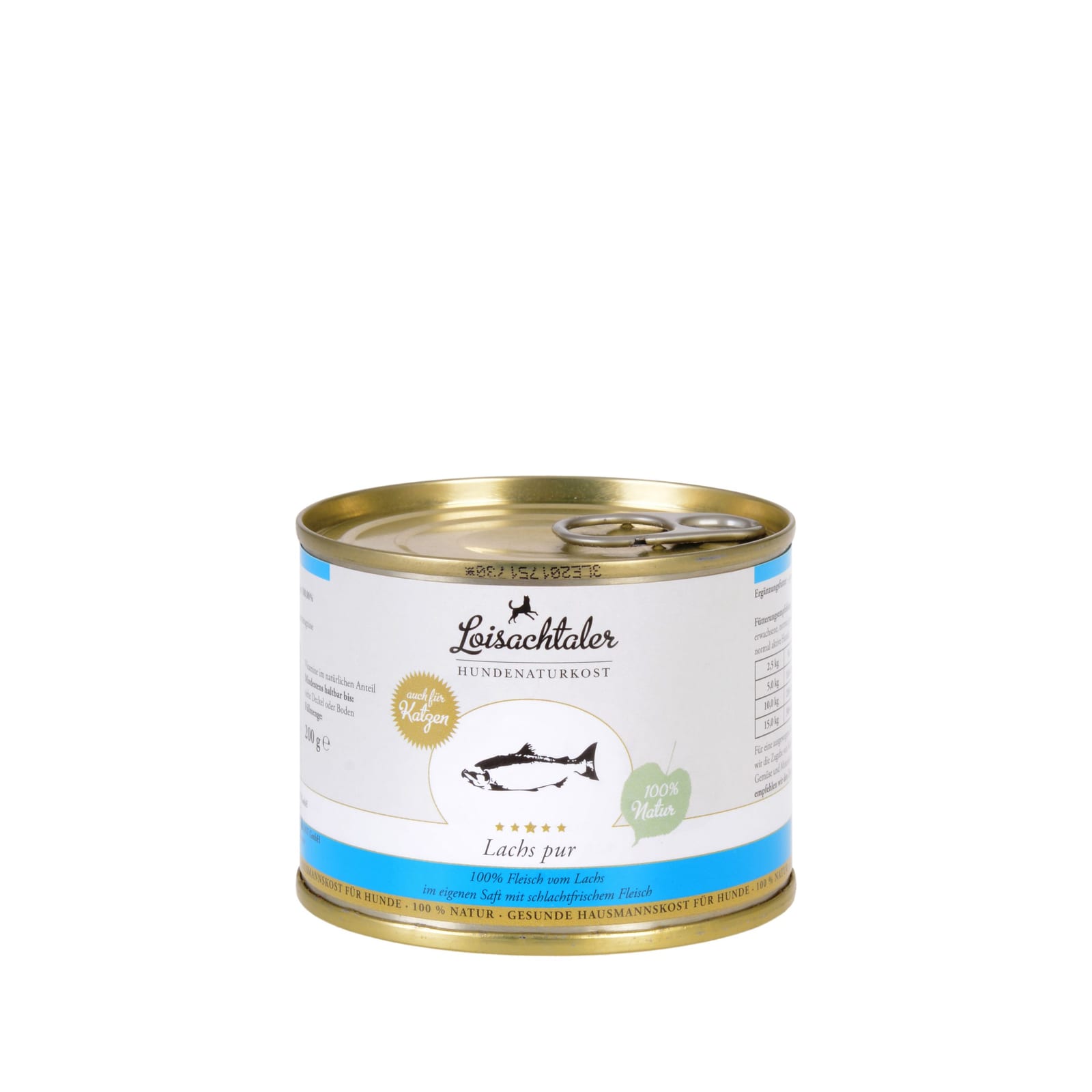Dose Lachs pur von Loisachtaler Hundenaturkost